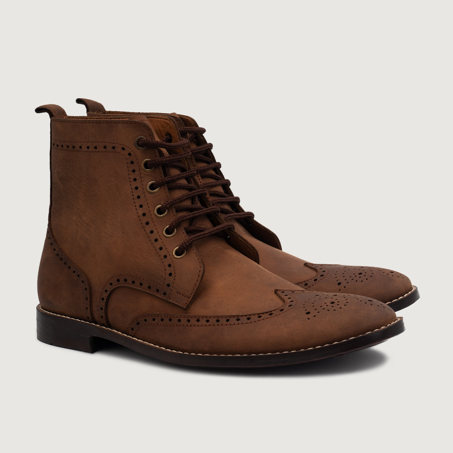 Brogues Derby Boots