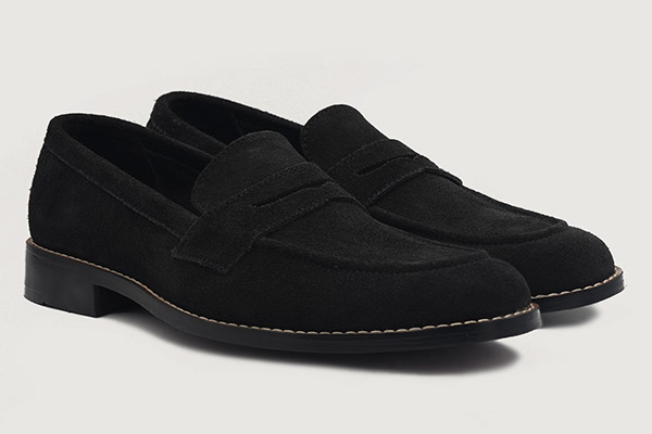 Patent Loafers with Grosgrain