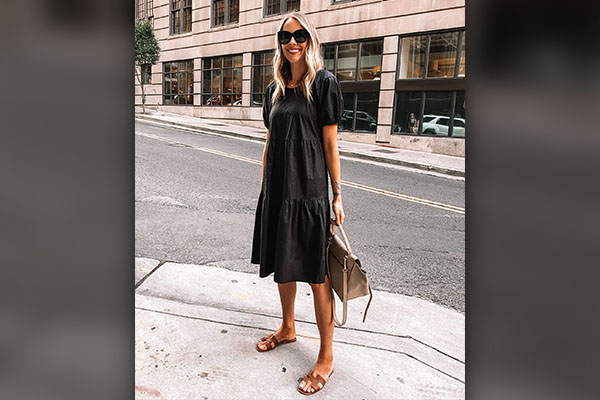 What to wear with a midi dress