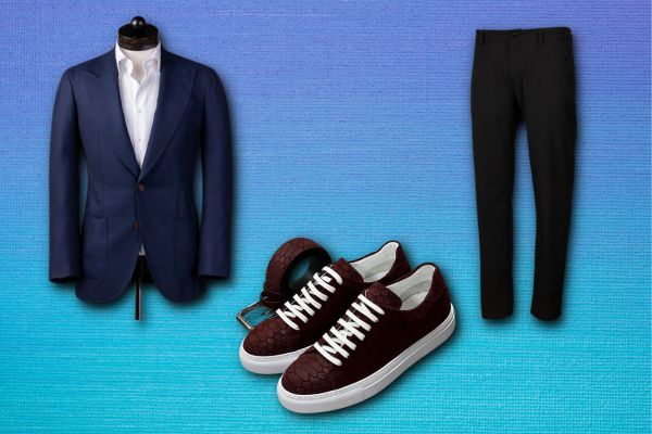 How to Wear Dress Pants and Sneakers