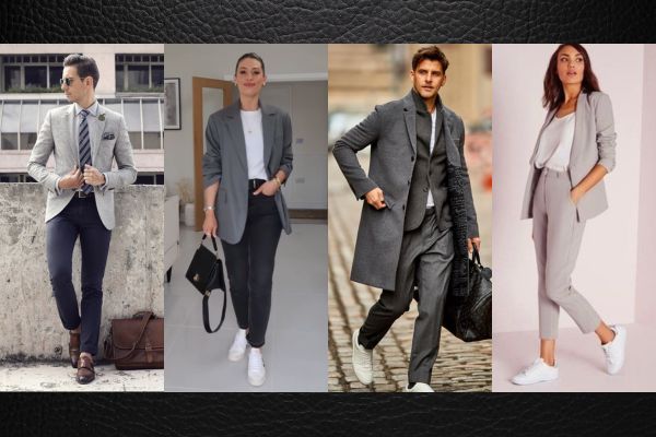 Color Combinations for Styling Grey Blazers