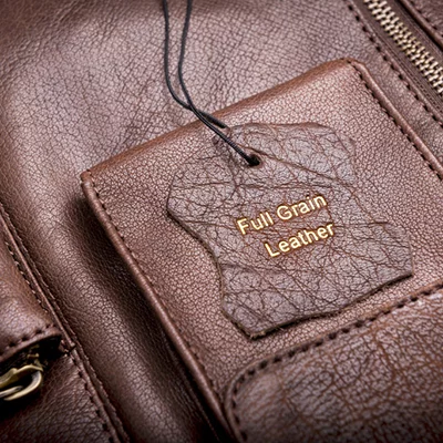 Full grain leather
