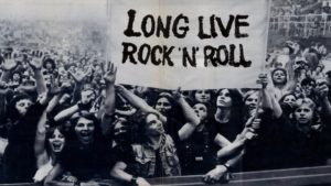 Leather boys are known to listen to only rock and roll by different bands and from various eras.