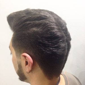 Keep it real with pomps and duck-tails that give your leather boy look some realistic style.