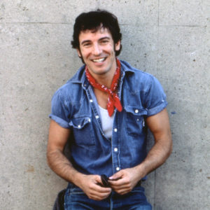 For his Born in the USA album Bruce Springsteen went denim on denim with huge success.