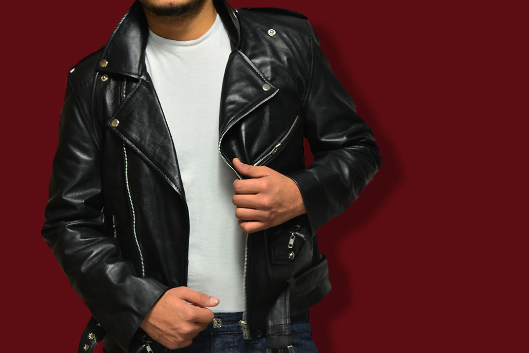 leather jacket by the jacket maker