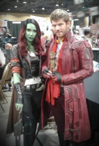 Star-Lord and Gamora