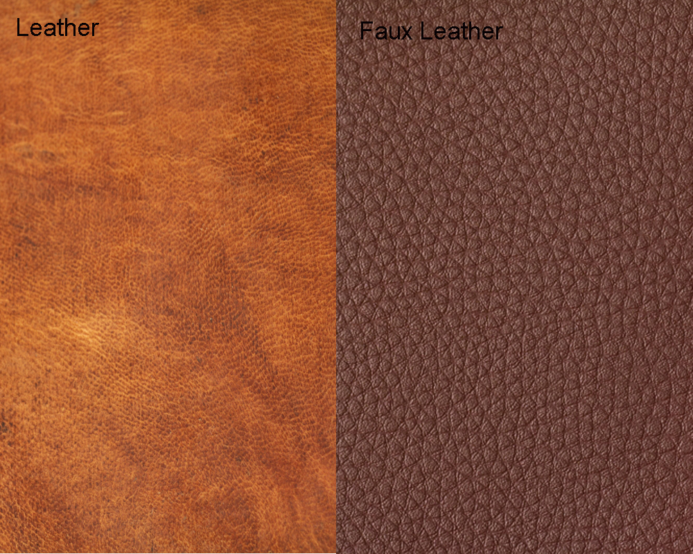 Faux Leather vs Real Leather