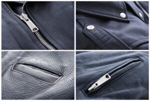 Leather Jacket Zippers