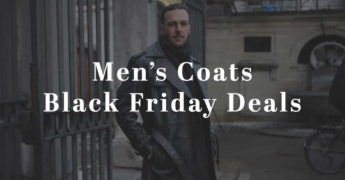 mens coats black friday sale