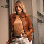 best leather jacket womens