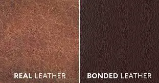 Bonded leather vs real leather