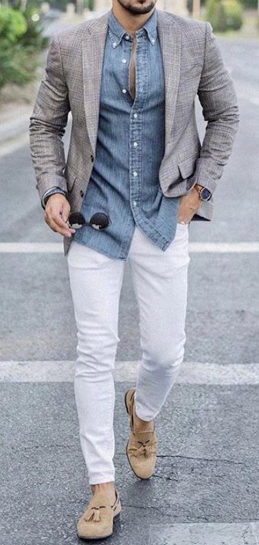 blazers for men with jeans