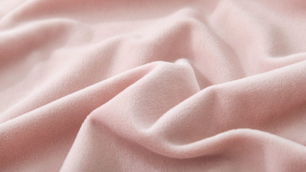 pink fleece fabric