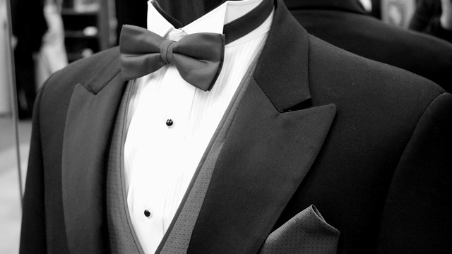 a formal tuxedo