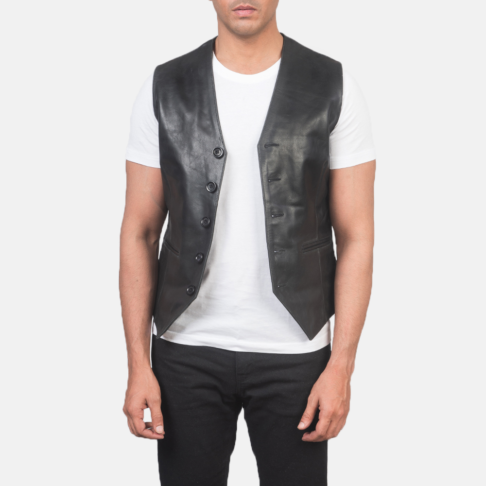 leather vest for men