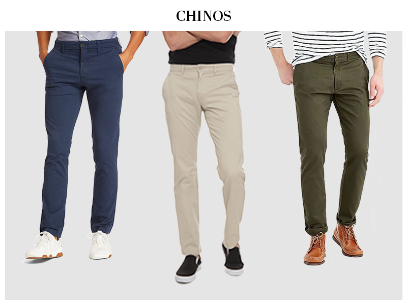 217 Superheavy Chinos - Graphite | Gustin | Chinos | Chinos