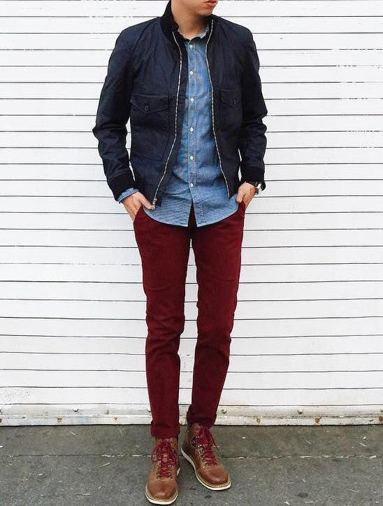 Top 53 Burgundy Pants Outfits for Men in 2022  Next Luxury