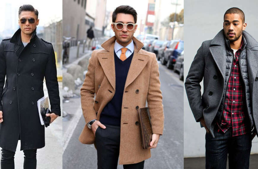 how to wear a peacoat