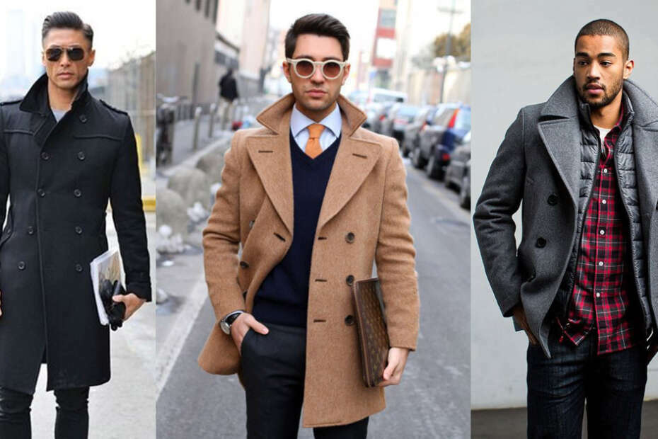 how to wear a peacoat