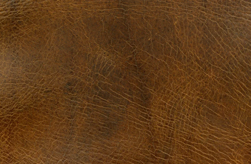 what is distressed leather