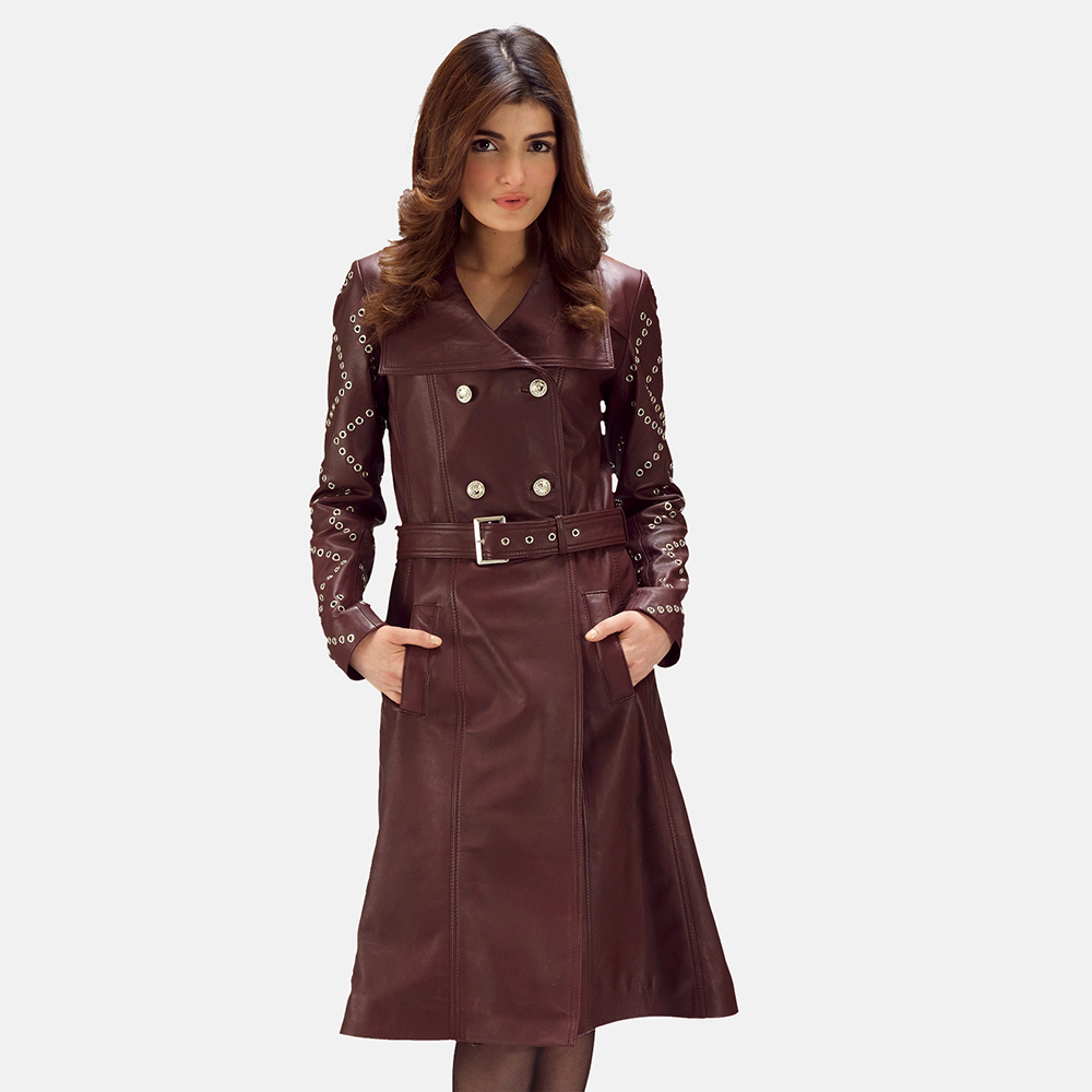 double breasted trench coat