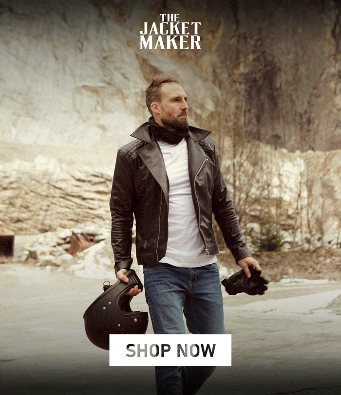 real leather jacket for men by the jacket maker
