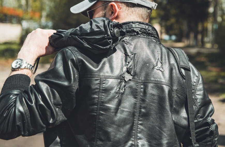 How To Fix Ripped Leather Jacket?