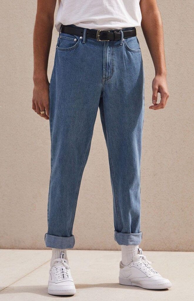 denim 90's dad outfit jeans
