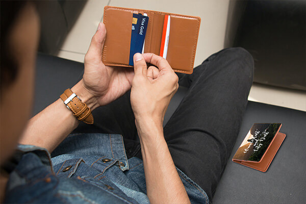 leather cardholders