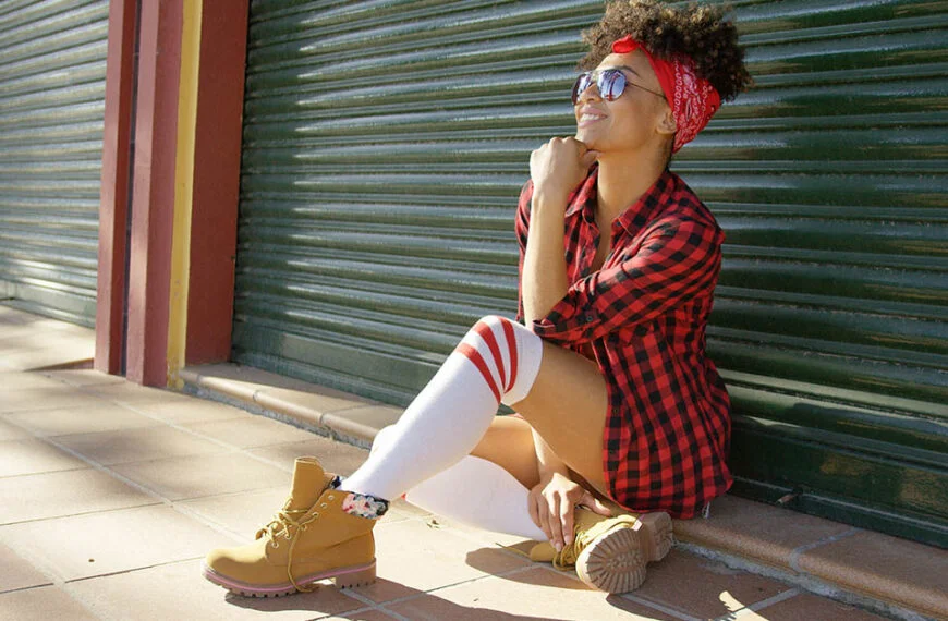Style Guide: Casual Knee High Socks Outfit