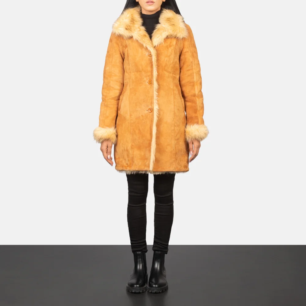 womens shearling jacket
