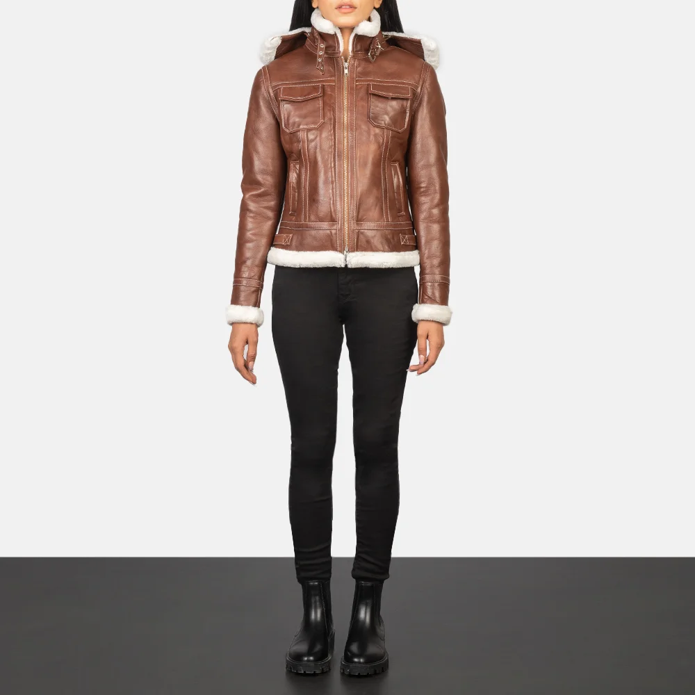 womens shearling jacket