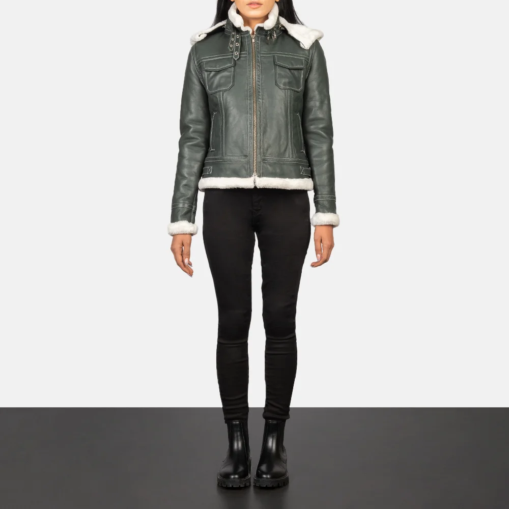 womens shearling jacket