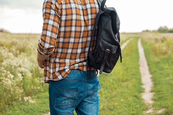 Customized Leather Backpack