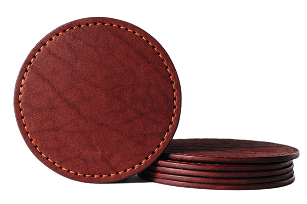 Customized Leather Coasters