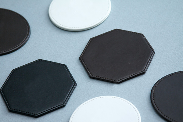 Customized Leather Coasters