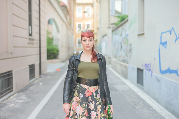 floral skirt outfits