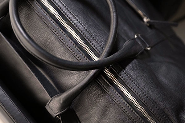 Naturally Milled Full-Grain Leather