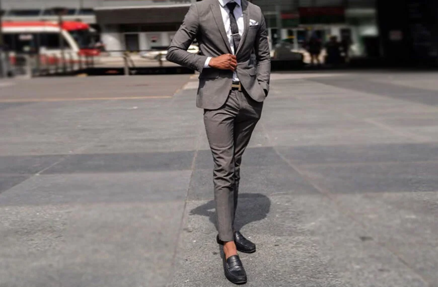 Tuxedo with loafers