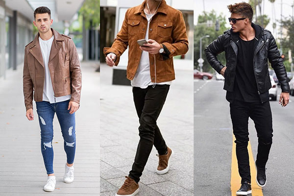 What Shoes To Wear With A Leather Jacket? - The Jacket Maker Blog