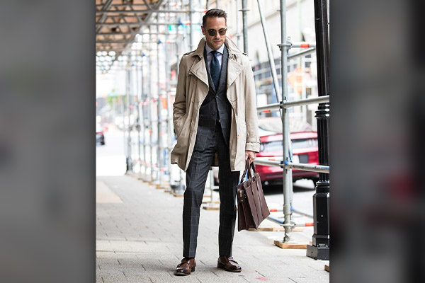 Suit Up With A Trench Coat