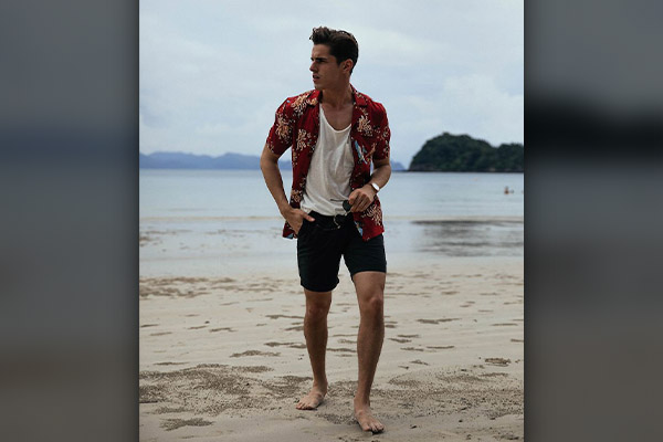 Floral Beach Outfits Men