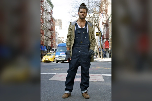 Authentic Streetwear Overalls Outfit