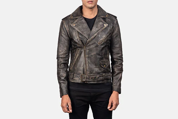 Allaric Alley Leather Winter Motorcycle Jacket