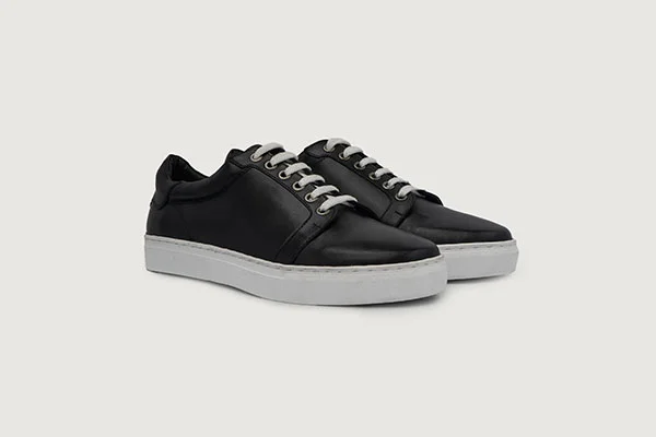 Black dress sneakers