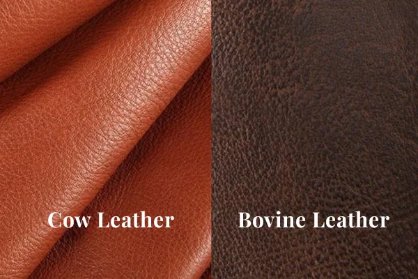 Bovine Leather vs Cow Leather