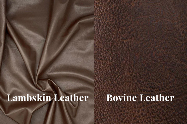 Bovine Leather vs Lambskin Leather