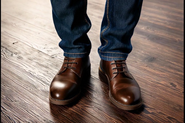 Brown Boots with Jeans