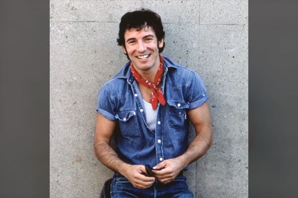 Bruce Springsteen Goes Denim on Denim from back in the Eighties
